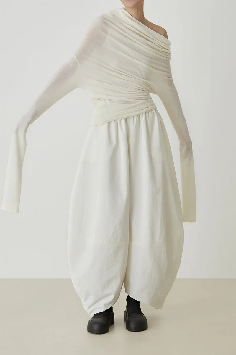 Wear More Pleated Knit Tops