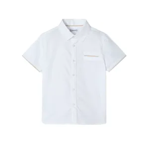 White Tan Button Up Shirt