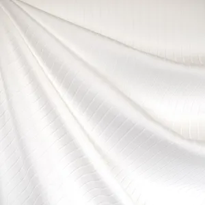 Wide Subtle Rib Knit Solid Winter White