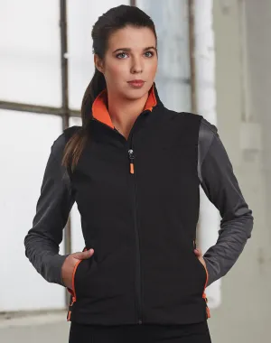 Winning Spirit Rosewall Softshell Sports Vest Ladies (JK46)